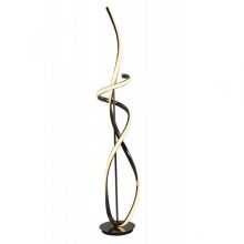Bandol lampa podłogowa led 42W 3000K 3-stopniowy ściemniacz czarny chrom